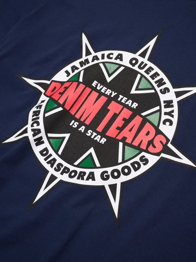 T-shirt Libertas Star bleu marine