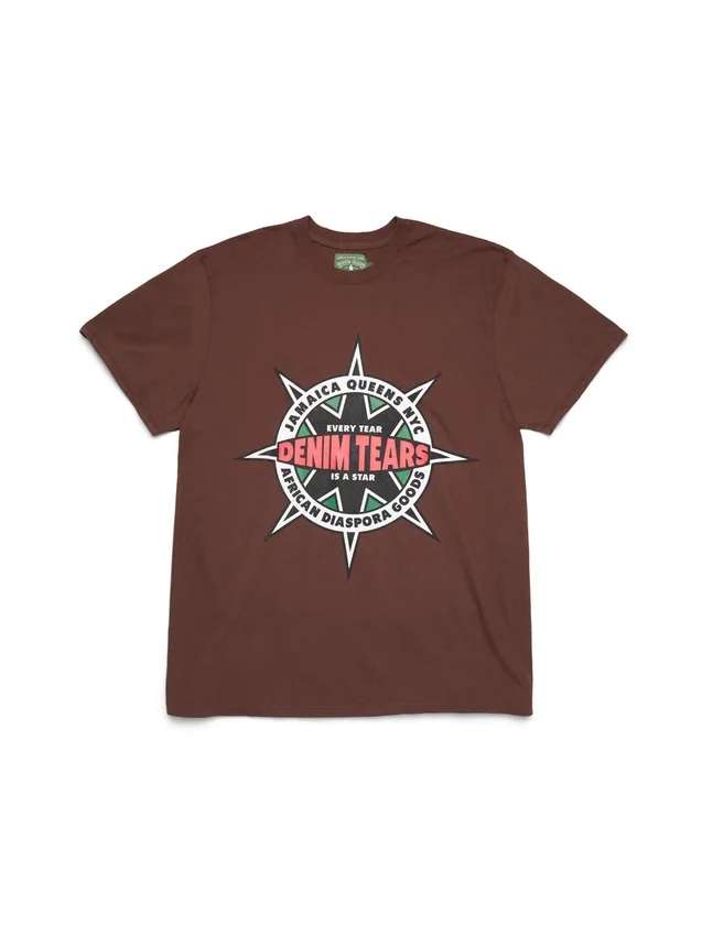 T-shirt Libertas Star marron