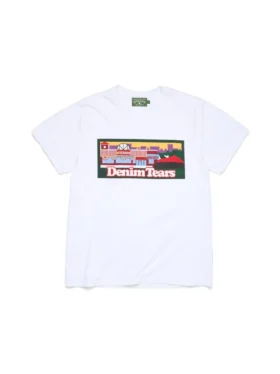 T-shirt Liberty Rock Skyline blanc