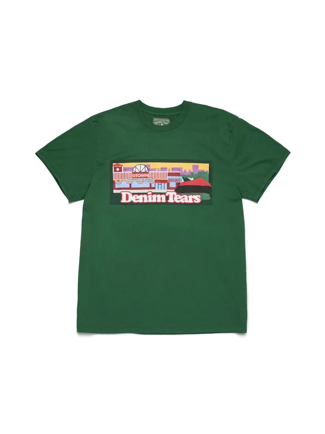 T-shirt Liberty Rock Skyline vert
