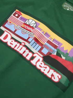 T-shirt Liberty Rock Skyline vert