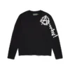 T-shirt à manches longues « Anarchy Wreath » noir