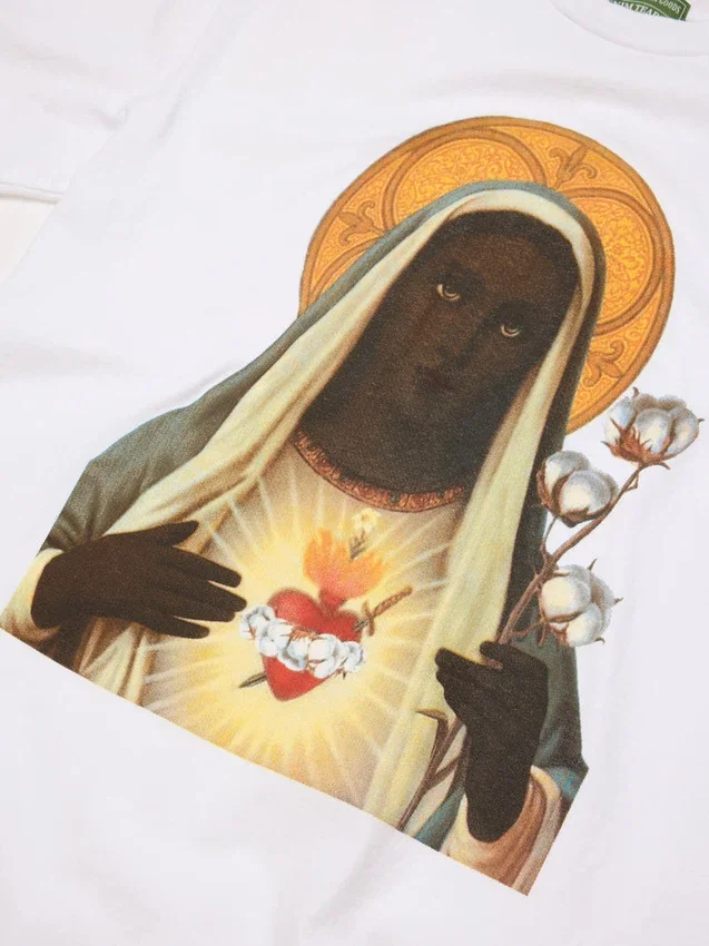 T-shirt « Marie » blanc