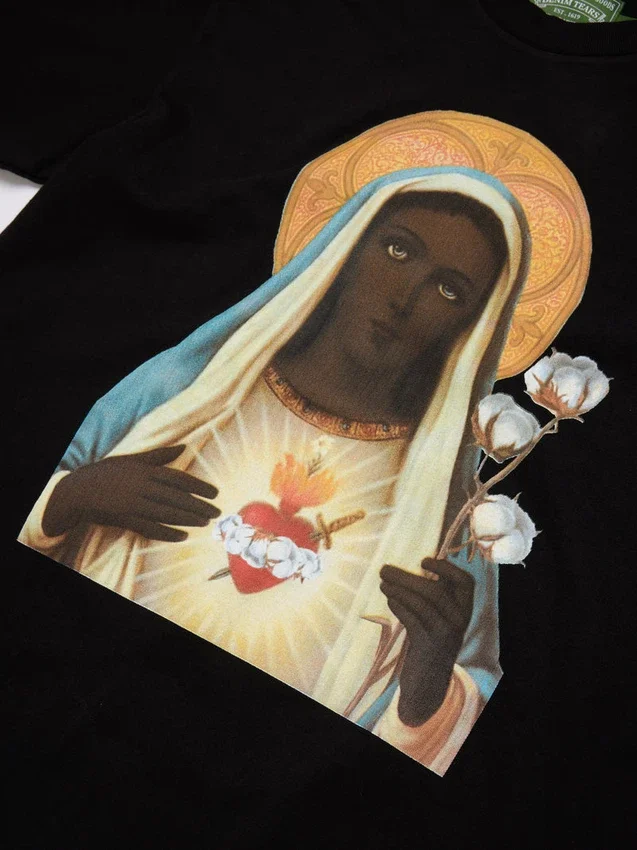 T-shirt Mary noir