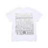 T-shirt « Most Dangerous » blanc