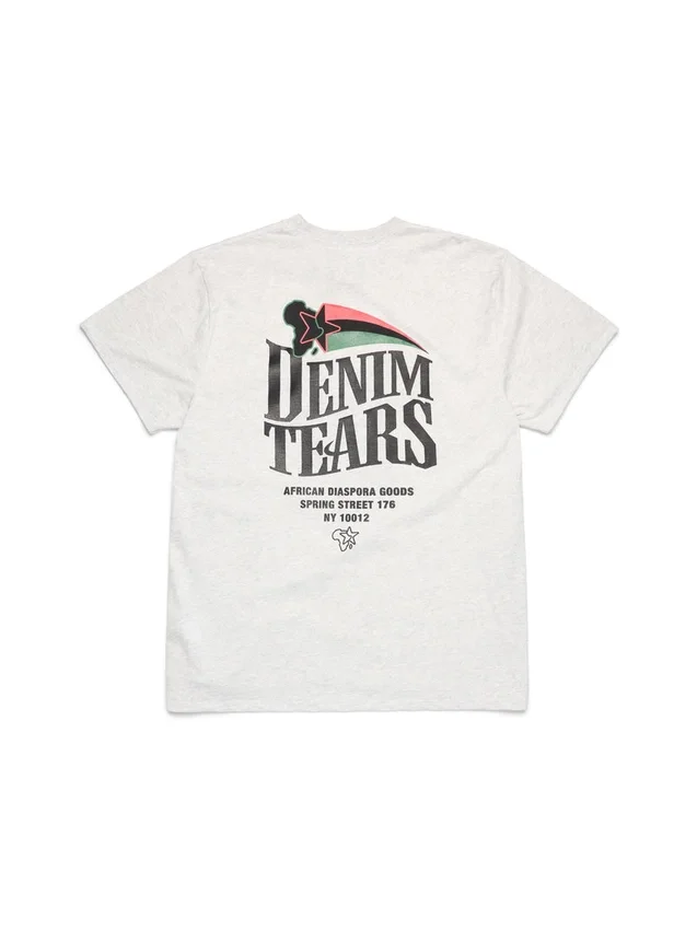 T-shirt Pan-African, gris