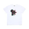 T-shirt Pan-African Star blanc