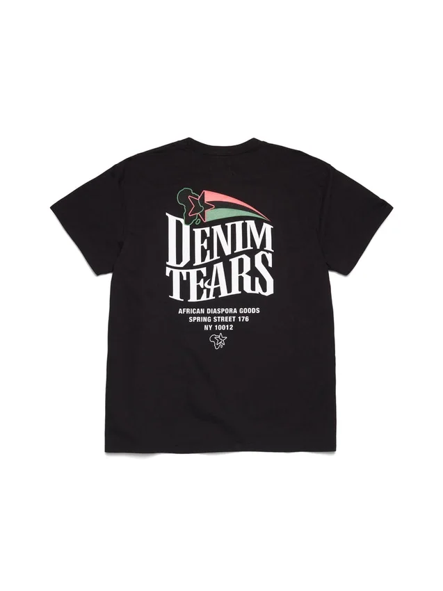 T-shirt Pan-African Star noir