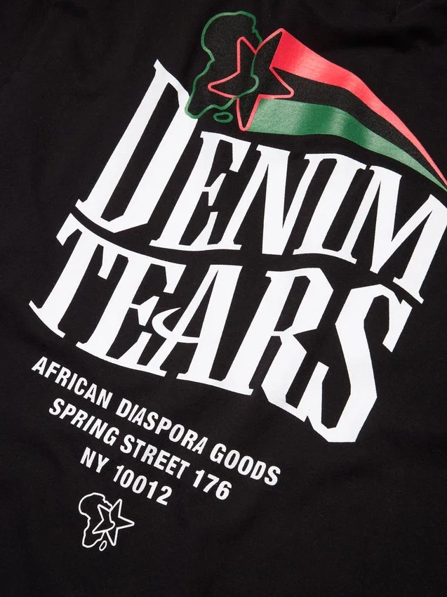 T-shirt Pan-African Star noir