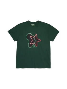 T-shirt Pan-African Star vert