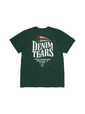 T-shirt Pan-African Star vert