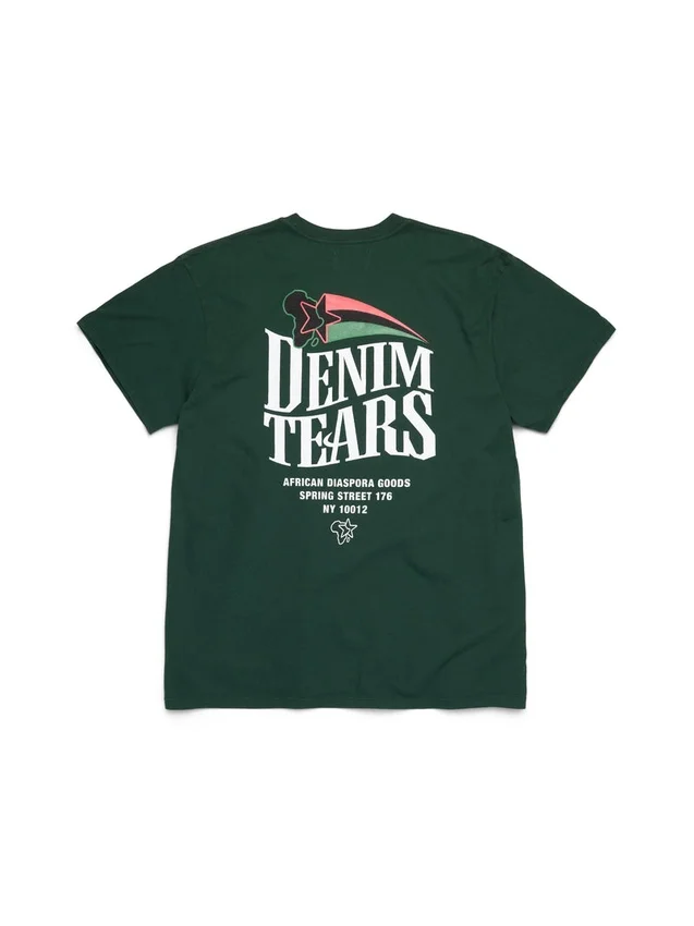 T-shirt Pan-African Star vert