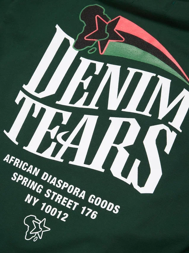 T-shirt Pan-African Star vert