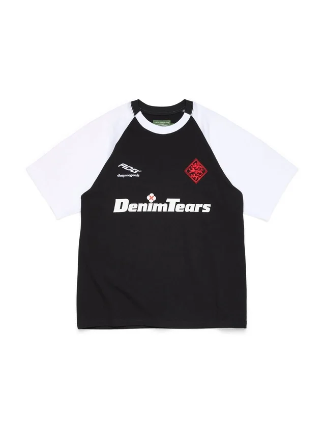 T-shirt raglan DT Football noir