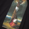 T-shirt « Sainte Marie-Madeleine au pied de la croix » noir