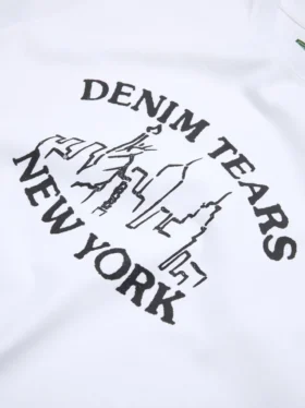 T-shirt Skyline blanc