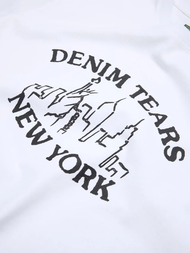 T-shirt Skyline blanc