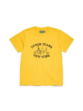 T-shirt Skyline Jaune