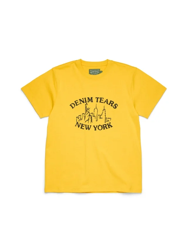 T-shirt Skyline Jaune