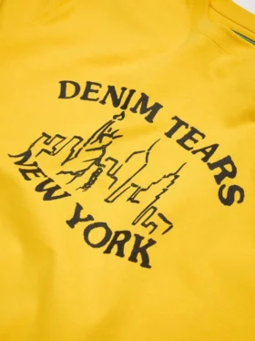 T-shirt Skyline Jaune