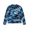 T-shirt thermique ADG bleu camouflage