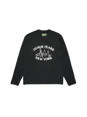 T-shirt thermique Skyline noir