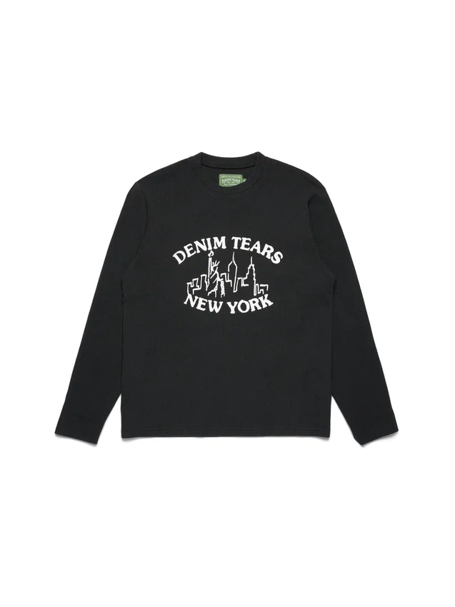 T-shirt thermique Skyline noir