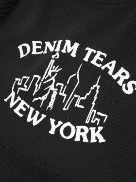 T-shirt thermique Skyline noir