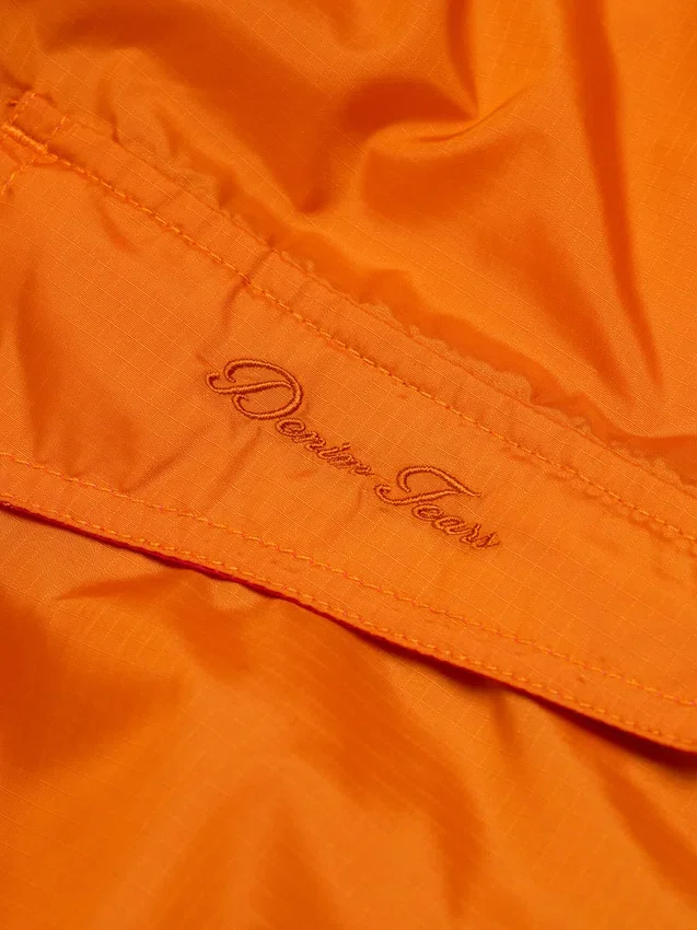 Veste coupe-vent Script orange
