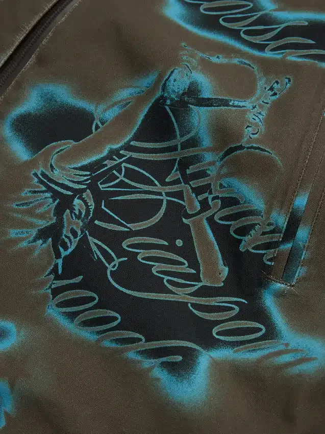 Veste d'extérieur « Cloud Camo » à coutures thermosoudées