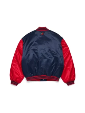 Veste de baseball DT « Varsity » bleu marine