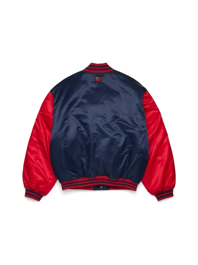 Veste de baseball DT « Varsity » bleu marine