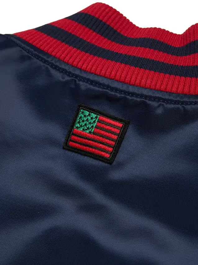 Veste de baseball DT « Varsity » bleu marine