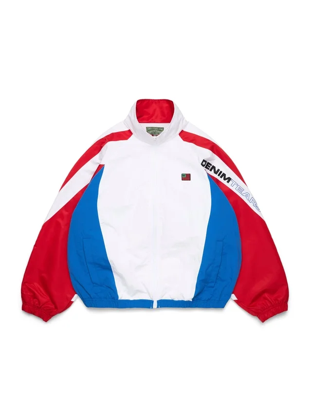 Veste de sport à rayures « Cuba » rouge/blanc/bleu