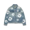 Veste en Denim « Cotton Wreath » délavage clair