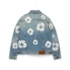 Veste en Denim « Cotton Wreath » délavage clair