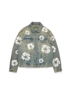 Veste en Denim « Cotton Wreath » – Délavage « Dirty Wash »