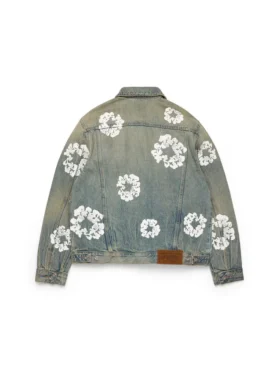 Veste en Denim « Cotton Wreath » – Délavage « Dirty Wash »