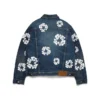 Veste en Denim « Cotton Wreath » délavage foncé
