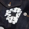 Veste en denim Cotton Wreath à lisière