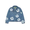 Veste en Denim « Cotton Wreath » pour enfant, indigo clair