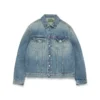 Veste en Denim délavage clair