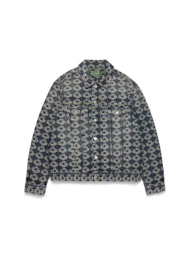 Veste en Denim « Jacquard Wreath »