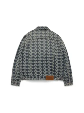 Veste en Denim « Jacquard Wreath »